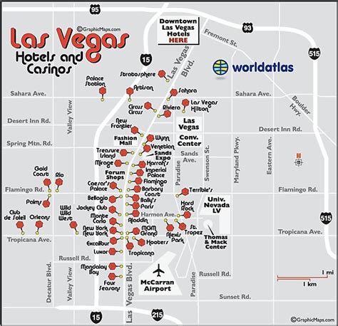 stratosphere hotel casino map
